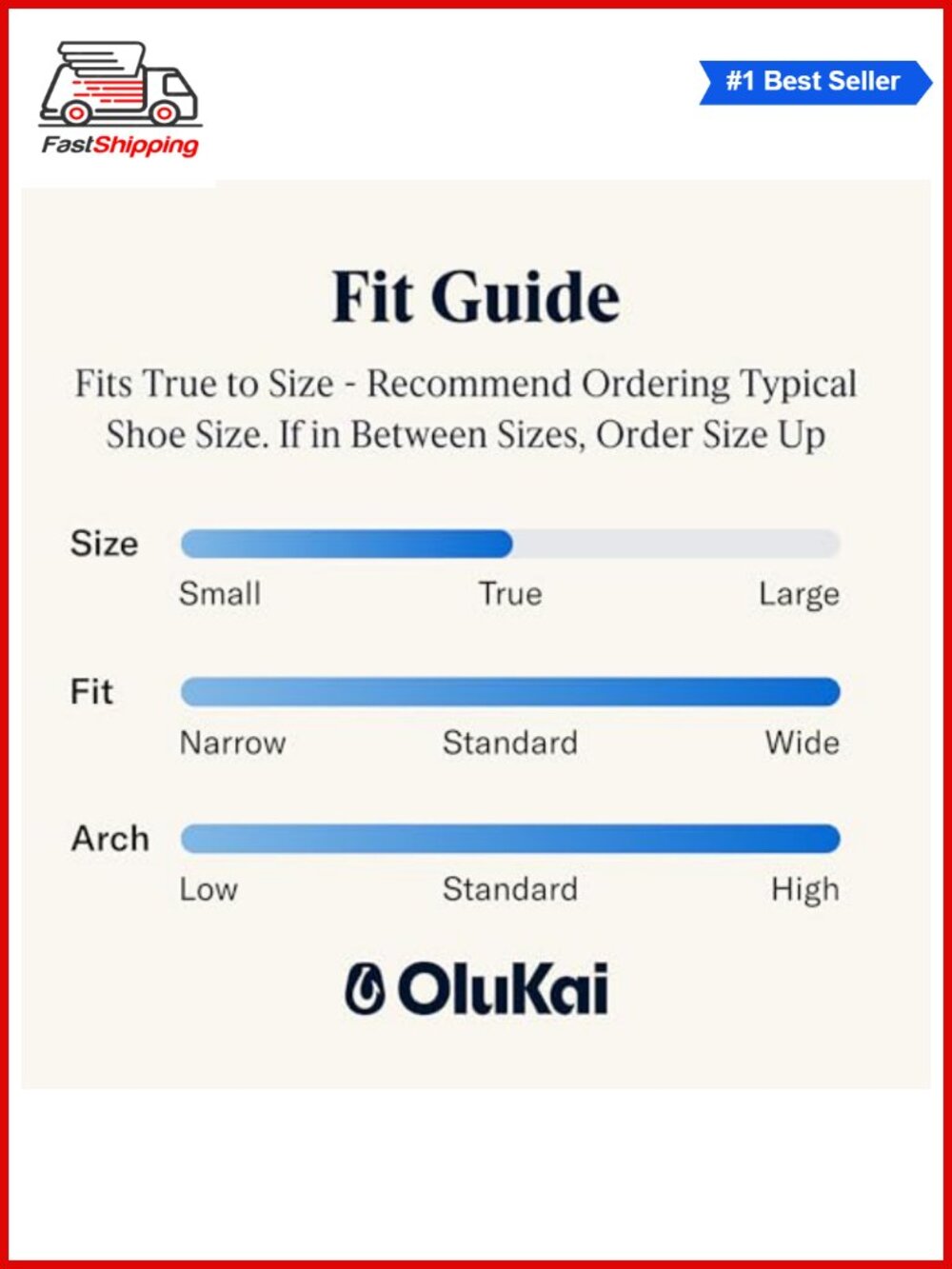 ✨ OluKai Ulele Men's Water Resistant Beach Flip Flop Sandals - Picture 3 of 6
